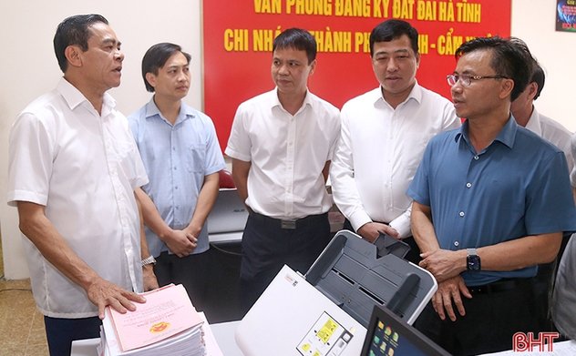 Hà Tĩnh phê duyệt Chỉ số Cải cách hành chính các địa phương, đơn vị
