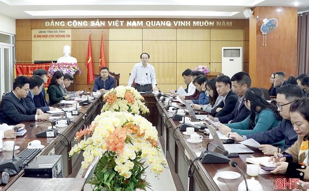 Hỗ trợ ngành nông nghiệp Hà Tĩnh thực hiện công tác chuyển đổi số 