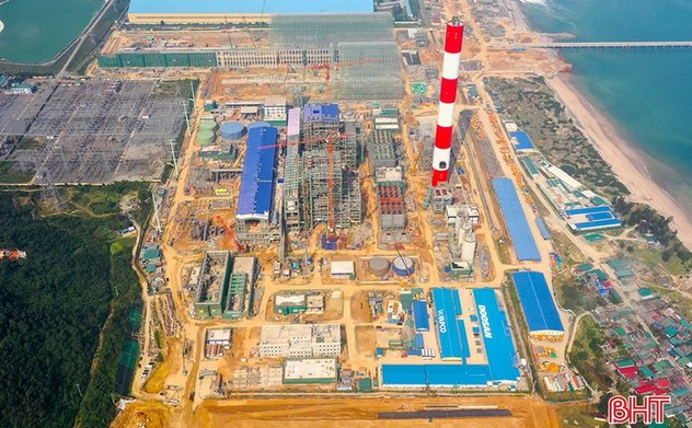 Nhà máy Nhiệt điện Vũng Áng 2 dự kiến hoạt động thương mại vào năm 2025
