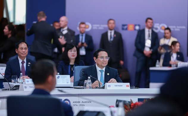 Thủ tướng Phạm Minh Chính dự Phiên họp toàn thể Hội nghị Cấp cao đặc biệt ASEAN - Australia 