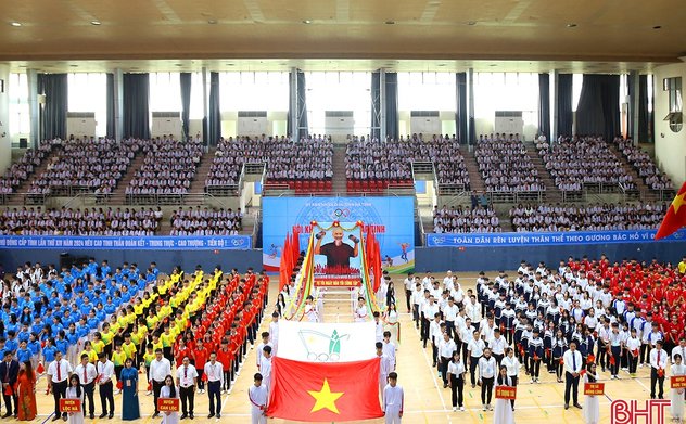 Khai mạc Hội khỏe Phù Đổng tỉnh Hà Tĩnh lần thứ XIV năm 2024