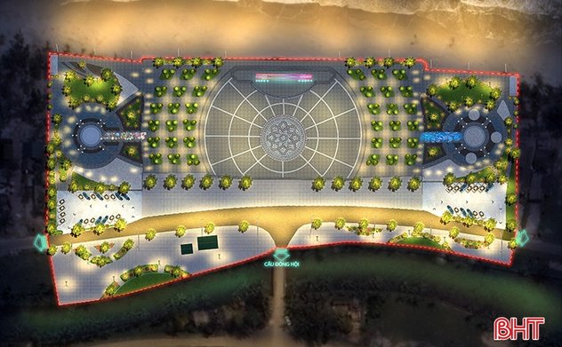 Đầu tư gần 9,5 tỷ đồng làm đẹp quảng trường Khu du lịch Xuân Thành 