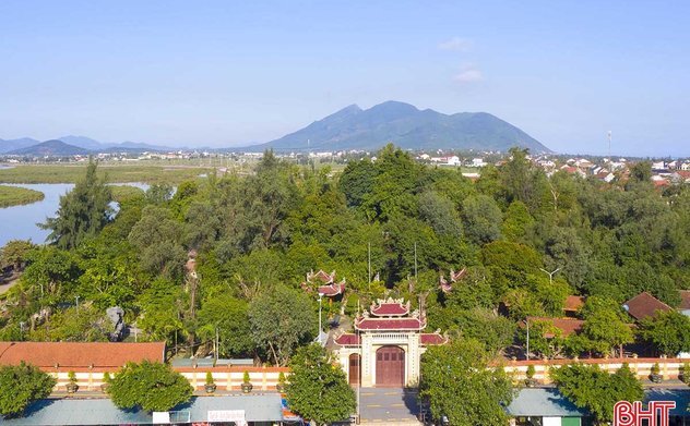 Đền thờ Chế Thắng phu nhân Nguyễn Thị Bích Châu trước lễ giỗ lần thứ 647