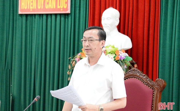 Tập trung nguồn lực, chỉ đạo quyết liệt để xây dựng NTM nâng cao tại Can Lộc