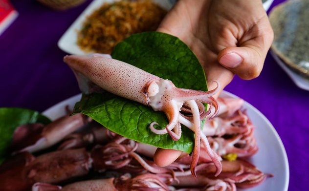 Mực nhảy Vũng Áng - Đặc sản khó cưỡng khi đến Hà Tĩnh