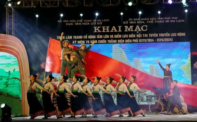 Tổ chức chương trình nghệ thuật kỷ niệm 70 năm Chiến thắng Điện Biên Phủ (07/5/1954 - 07/5/2024) 