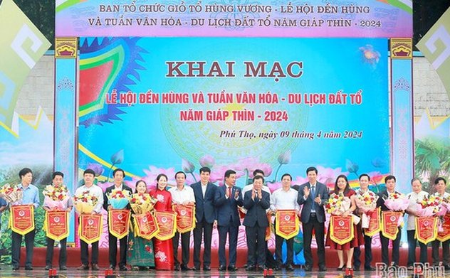 Khai mạc Lễ hội Đền Hùng và Tuần Văn hóa - Du lịch Đất Tổ 2024 