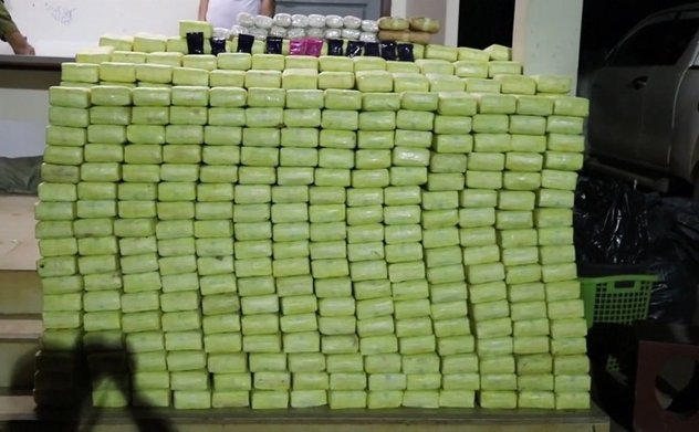 Lào bắt giữ hơn 14 triệu viên ma túy tổng hợp