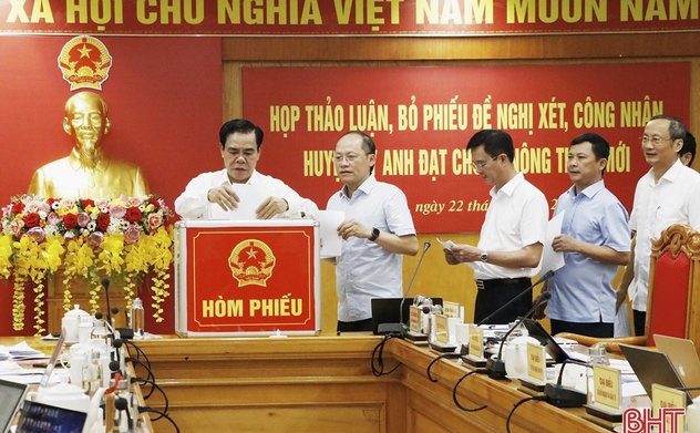 Đề nghị Trung ương xét, công nhận huyện Kỳ Anh đạt chuẩn nông thôn mới 