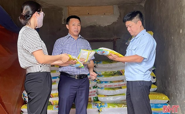 Hà Tĩnh tăng cường quản lý chất lượng giống, vật tư nông nghiệp