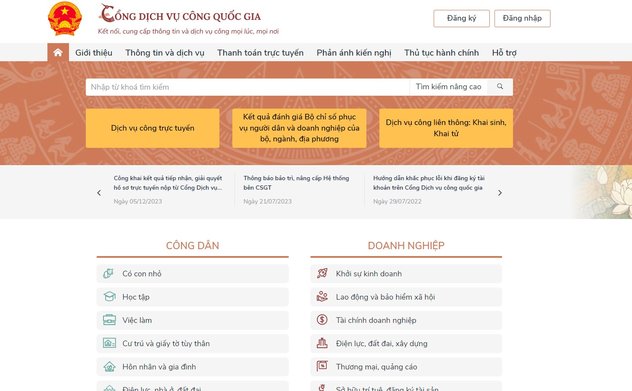 Từ 01/7/2024, giải quyết liên thông điện tử thủ tục đăng ký khai sinh, đăng ký thường trú, cấp thẻ BHYT cho trẻ dưới 6 tuổi trên Cổng Dịch vụ công quốc gia hoặc ứng dụng VNeID