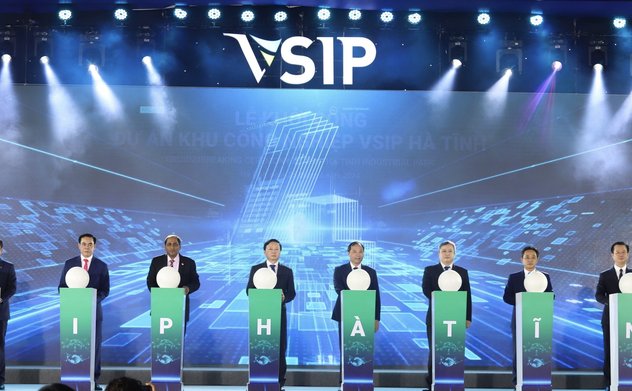 Khởi công Khu công nghiệp VSIP tại Hà Tĩnh