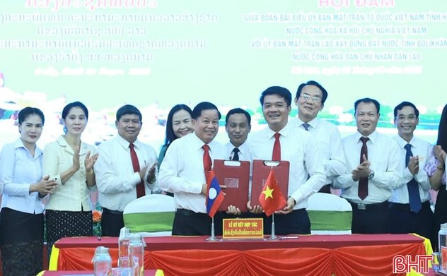 Mặt trận Tổ quốc góp phần gắn kết, củng cố quan hệ hữu nghị với nước bạn Lào