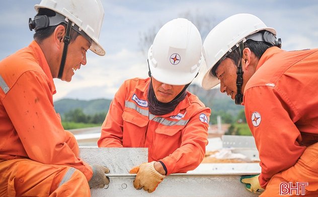 Tăng tốc trên công trường đường dây 500 kV mạch 3 đoạn qua Hà Tĩnh
