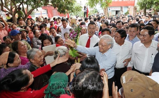 Nhân dân luôn ủng hộ, tin tưởng vào sự lãnh đạo của Đảng 