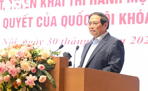 Thủ tướng: Bảo đảm tính công khai, minh bạch trong xây dựng pháp luật