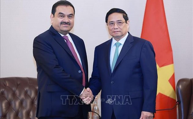 Thủ tướng Phạm Minh Chính làm việc với lãnh đạo các tập đoàn hàng đầu Ấn Độ 