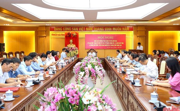 Thường trực Tỉnh ủy làm việc với Mặt trận Tổ quốc và các tổ chức chính trị - xã hội