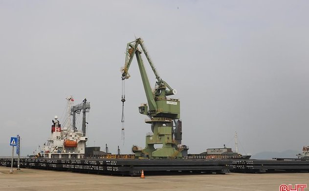 Kim ngạch xuất nhập khẩu Hà Tĩnh tháng 7 ước đạt 458,9 triệu USD