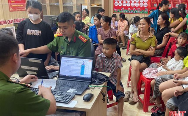 9 địa phương hoàn thành thu nhận hồ sơ cấp thẻ căn cước cho trẻ dưới 6 tuổi