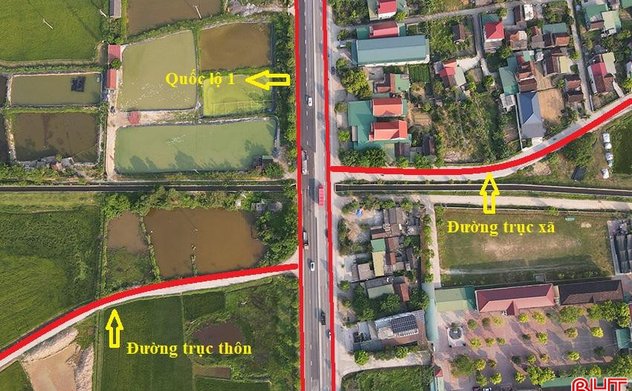 Xử lý nhiều bất cập hạ tầng trên quốc lộ 1 qua Hà Tĩnh