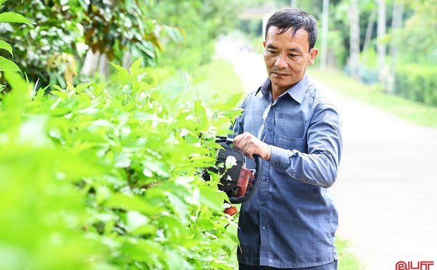 Học Bác, thôn Bình Thành đoàn kết xây dựng khu dân cư kiểu mẫu