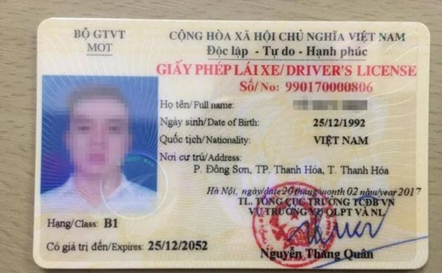 Người có bằng lái xe hạng B1 được cấp sau 1/1/2025 sẽ không được lái ô tô 