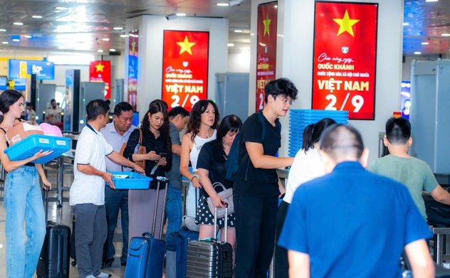 Hơn 2.700 chuyến bay trong dịp nghỉ lễ 2/9