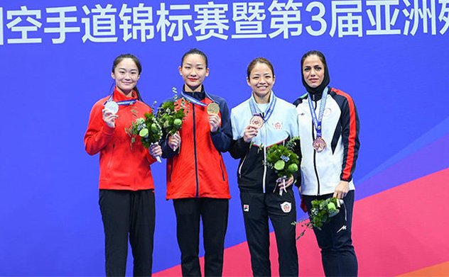 Hà Tĩnh giành 2 huy chương vàng Giải Vô địch Karatedo Châu Á 