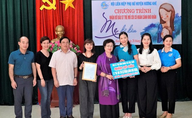 Thêm 57 trẻ mồ côi đặc biệt khó khăn được đỡ đầu