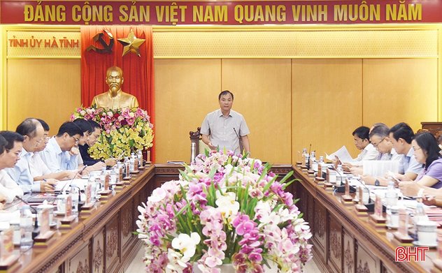 Hà Tĩnh tập trung chuẩn bị đại hội đảng bộ các cấp nhiệm kỳ 2025-2030 