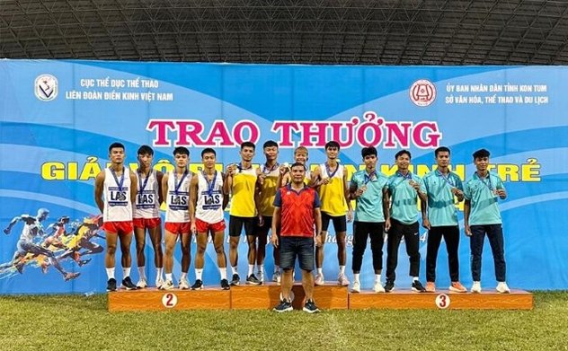 Hà Tĩnh giành 7 huy chương tại Giải Vô địch Điền kinh trẻ quốc gia