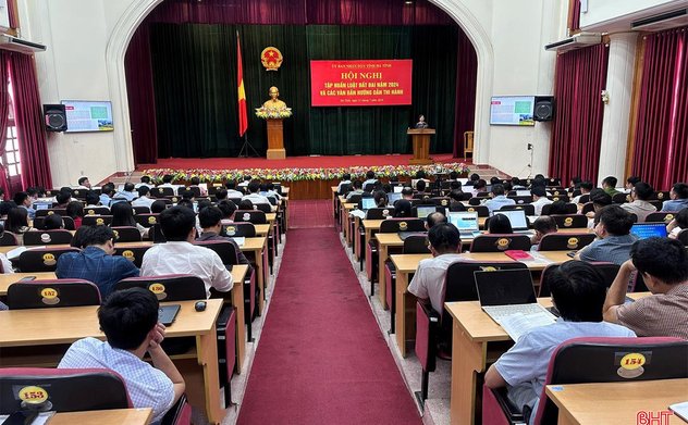 Hà Tĩnh nỗ lực đưa Luật Đất đai 2024 vào thực tiễn cuộc sống