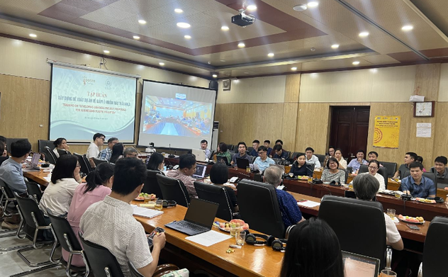 Hội nghị tập huấn Xây dựng đề xuất dự án về giảm ô nhiễm rác thải nhựa