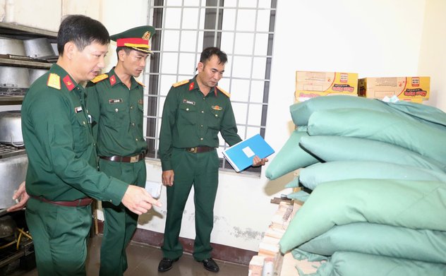 Bộ Tư lệnh Quân khu kiểm tra công tác QS-QP năm 2024 tại Ban CHQS huyện Vũ Quang