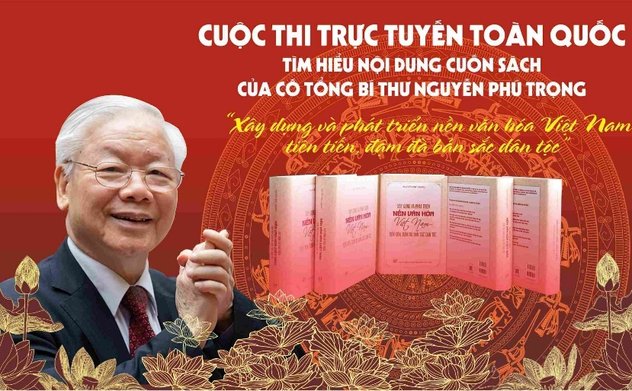 Hà Tĩnh phát động cuộc thi trực tuyến toàn quốc tìm hiểu nội dung cuốn sách “Xây dựng và phát triển nền văn hóa Việt Nam tiên tiến, đậm đà bản sắc dân tộc”