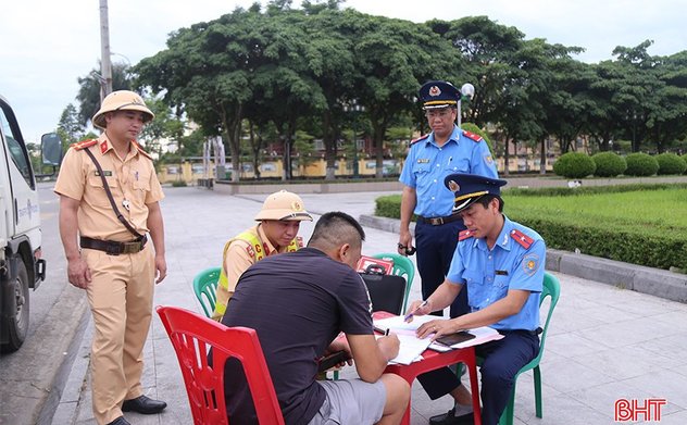 Hà Tĩnh lập đoàn liên ngành tuần tra, xử lý nghiêm vi phạm giao thông 