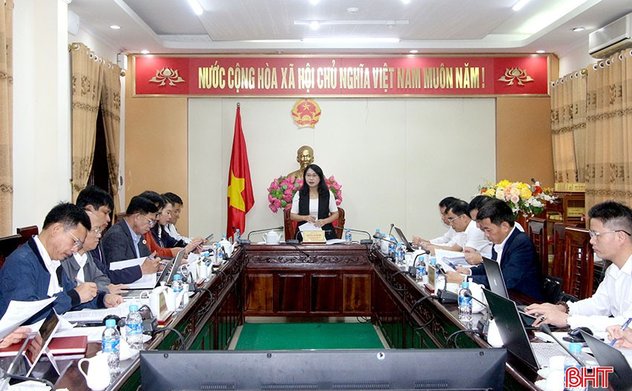 Ban Pháp chế HĐND tỉnh làm việc với Sở Nội vụ về nội dung trình kỳ họp cuối năm