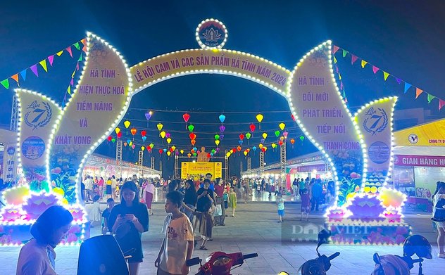 Nhiều đặc sản của Hà Tĩnh được giới thiệu tại Lễ hội Cam 2024