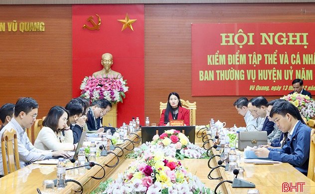 Các đơn vị, địa phương Hà Tĩnh kiểm điểm tập thể, cá nhân 