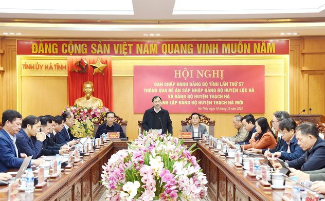 Ban Chấp hành Đảng bộ tỉnh họp cho ý kiến liên quan mỏ sắt Thạch Khê và sắp xếp tinh gọn bộ máy 