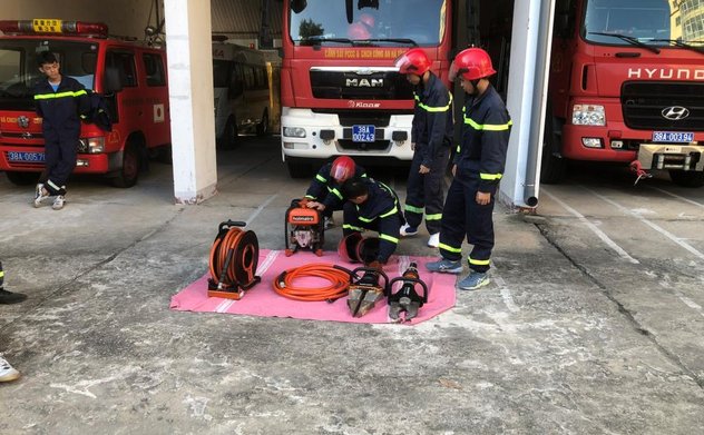 Huấn luyện nghiệp vụ chữa cháy và cứu nạn, cứu hộ 