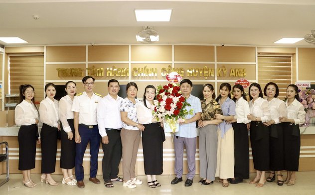 Kỳ Anh: Trung tâm Hành chính công huyện kỷ niệm 6 năm hành trình xây dựng và phát triển 