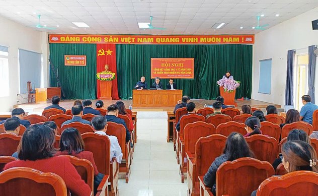 Thị xã Hồng Lĩnh: Hội nghị tổng kết công tác Y tế năm 2024