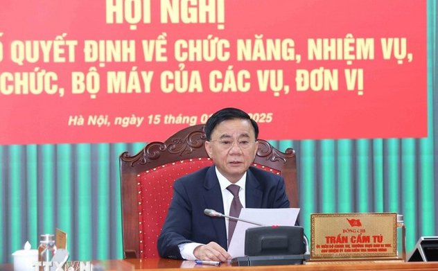 Công bố Quyết định về chức năng, tổ chức Cơ quan Ủy ban Kiểm tra Trung ương