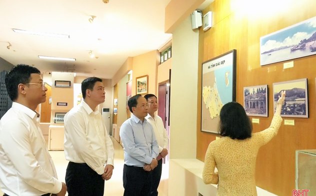 Bí thư Tỉnh ủy kiểm tra việc hoàn thiện dự án trùng tu, tôn tạo Khu lưu niệm Tổng Bí thư Trần Phú