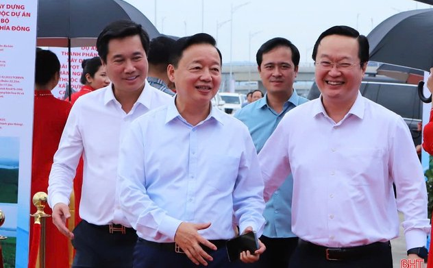 Hà Tĩnh cùng cả nước đồng loạt khởi công, khánh thành, thông xe 80 dự án 