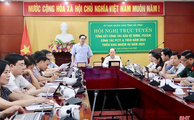 Chủ động “4 tại chỗ” trong ứng phó với thiên tai, cháy rừng tại Hà Tĩnh 