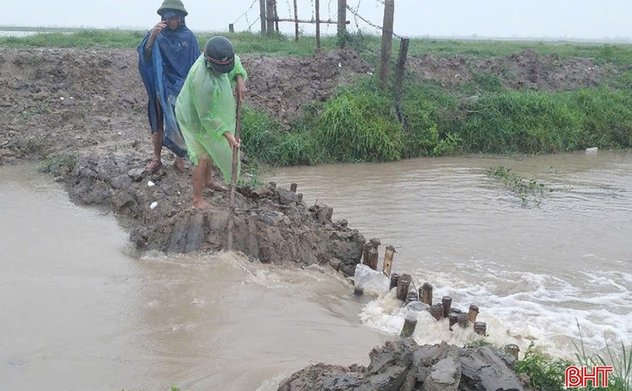 Dự báo sắp xuất hiện đợt mưa lớn mới ở Hà Tĩnh