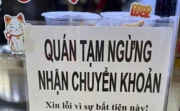 Vì sao nhiều hàng quán đột ngột không nhận chuyển khoản? 